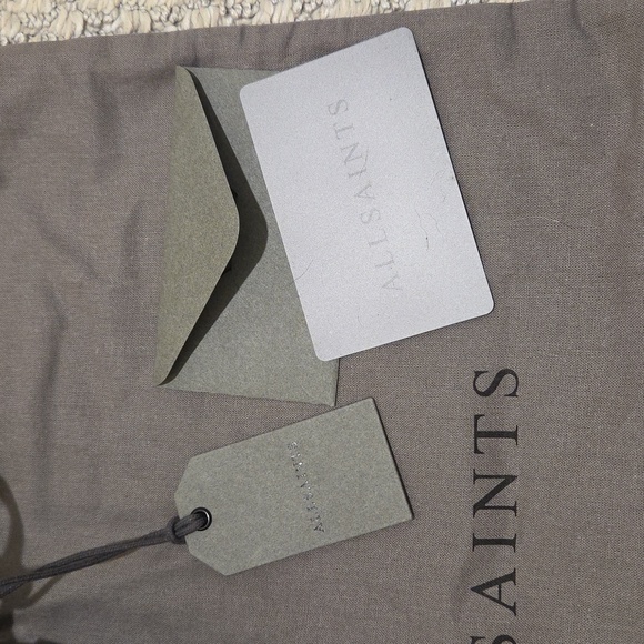 ALLSAINTS Captain Lea Leather Crossbody Bag - Picture 8 of 12